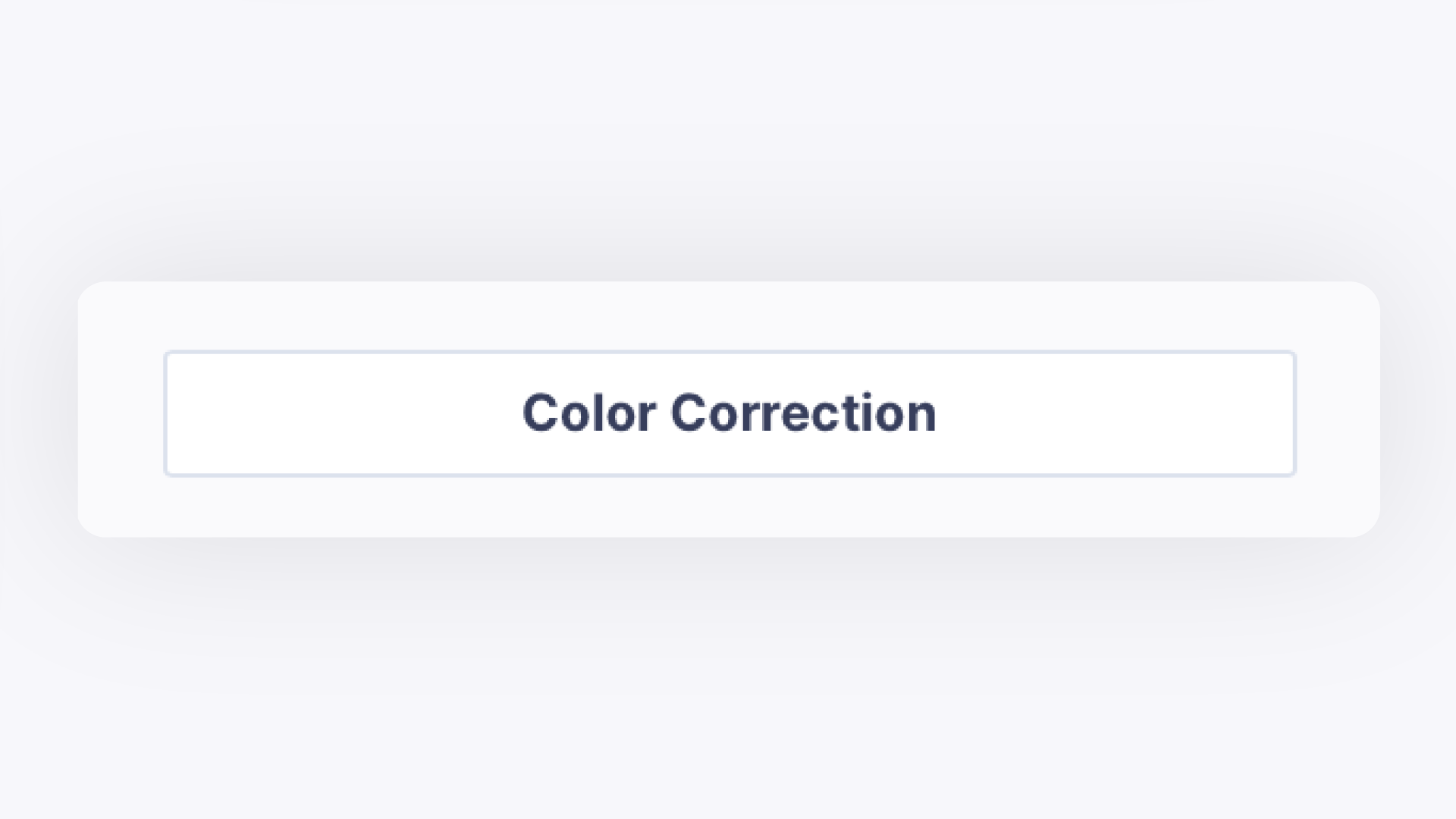 GemCam Color Correction Button