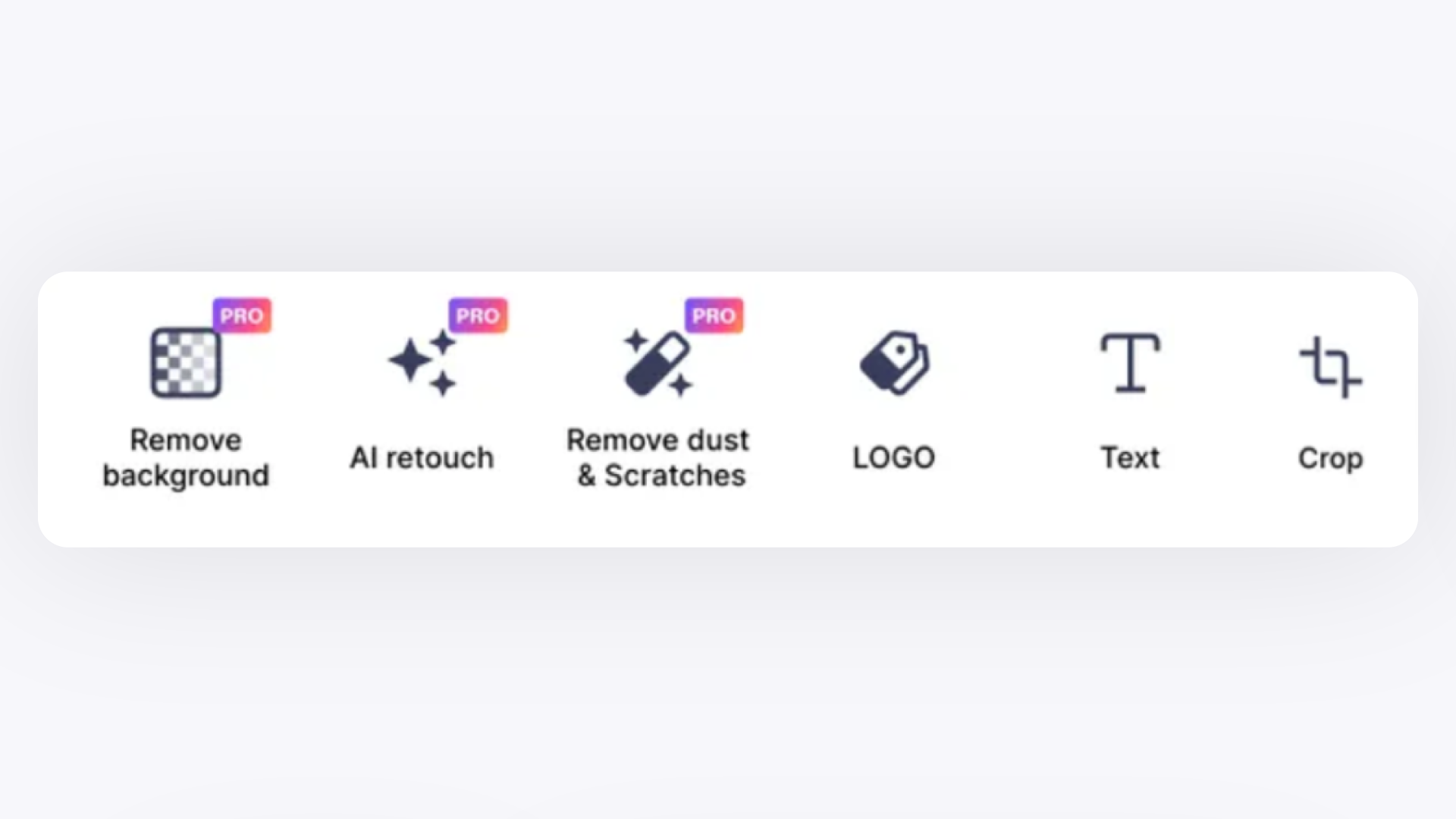 Image Editing Options in the GemIQ app