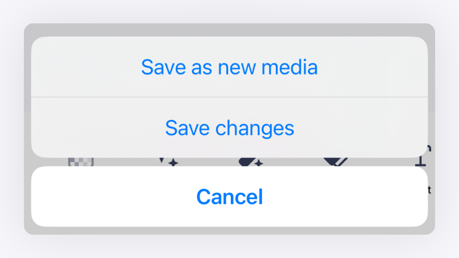 Save As New File or Overwrite Options in the GemIQ app