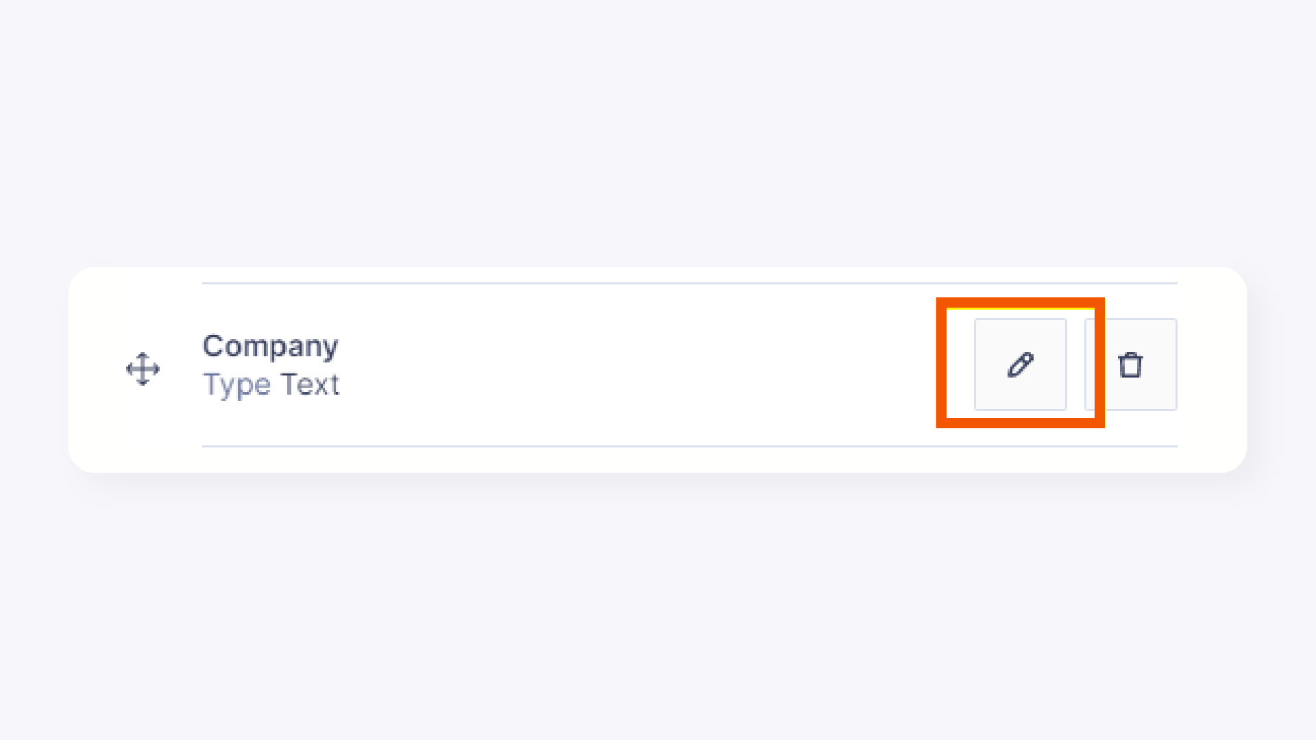 Edit Attribute Using Pencil Icon in Manage Attributes Panel