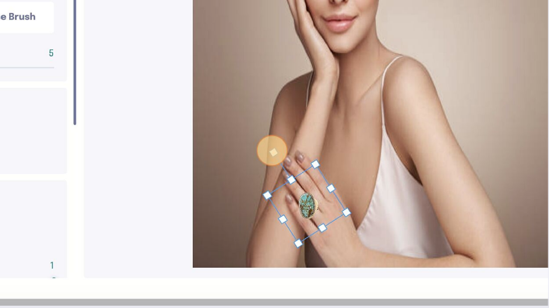 Rotate and Refine Jewelry Placement