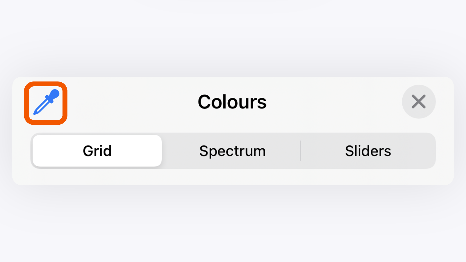 Using the Color Picker for Watermark Text