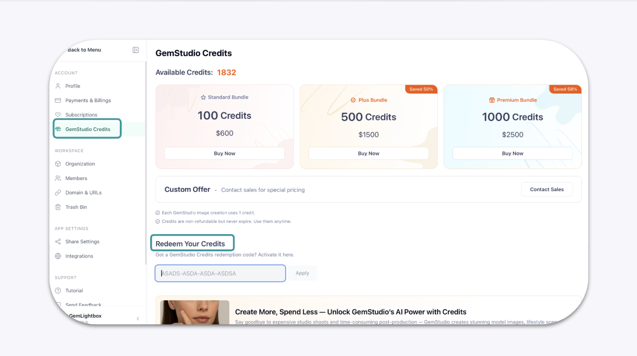 GemStudio Activation Email