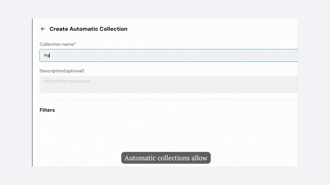 Creating an Automatic Collection in the GemIQ app